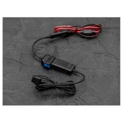 Adapter QUAD LOCK wodoodporny 12V - USB czarny