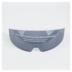 Blenda przeciwsłoneczna do kasku OZONE OZ-INVISOR-SQUARE SQUARE SMOKE czarny