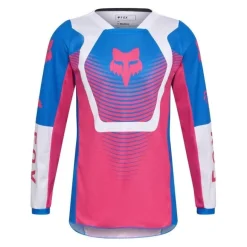 Bluza cross dziecięca FOX JUNIOR 180 COLLECT BLUE/PINK czarny różowy