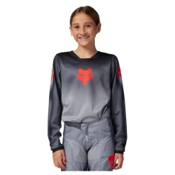Bluza cross dziecięca FOX JUNIOR 180 INTERFERE GREY/RED szary czerwony
