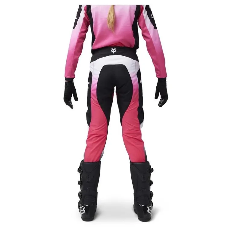 Bluza cross dziecięca FOX JUNIOR GIRLS 180 LEAN BLACK/PINK czarny różowy