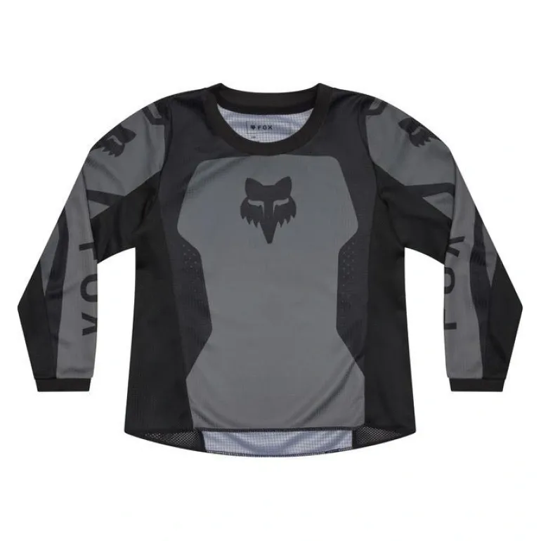 Bluza cross dziecięca FOX JUNIOR 180 SHIELD BLACK czarny