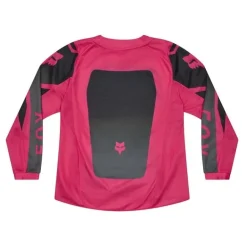 Bluza cross dziecięca FOX JUNIOR GIRLS 180 SHIELD BLACK/PINK czarny różowy