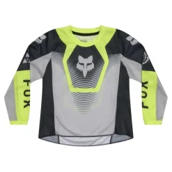 Bluza cross dziecięca FOX JUNIOR 180 COLLECT GREY/YELLOW szary żółty