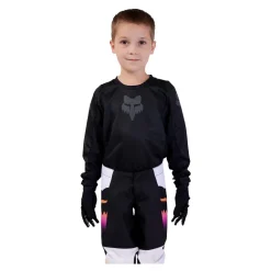 Bluza cross dziecięca FOX KIDS BLACKOUT BLACK/BLACK czarny