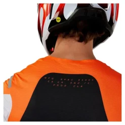 Bluza cross FOX FLEXAIR MAGNETIC FLUO ORANGE pomarańczowy fluo biały czarny