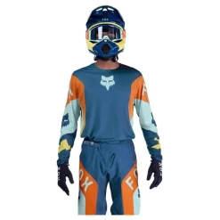 Bluza cross FOX 360 TINE TWILIGHT niebieski pomarańczowy