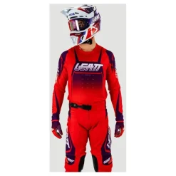 Bluza cross LEATT MOTO 4.5 LITE SUNBURN czerwony