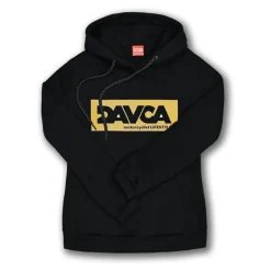 Bluza damska DAVCA LOGO GOLD czarny złoty