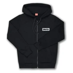 Bluza DAVCA LOGO REFLECTIVE czarny srebrny