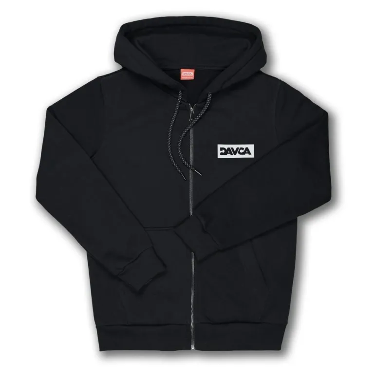 Bluza DAVCA LOGO REFLECTIVE czarny srebrny