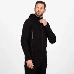 Bluza motocyklowa KNOX SHIELD HOODY BLACK czarny