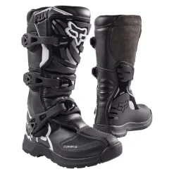 Buty cross dziecięce FOX JUNIOR COMP BLACK czarny biały