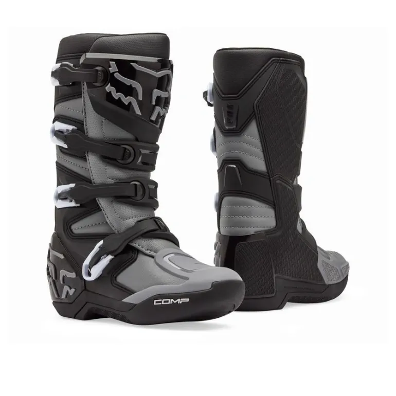 Buty cross dziecięce FOX JUNIOR COMP CORE BLACK/GREY czarny szary