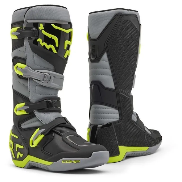 Buty cross FOX COMP GREY/YELLOW szary żółty