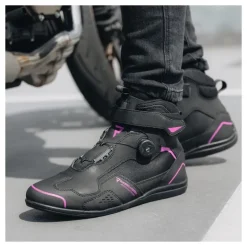 Buty krótkie damskie REBELHORN SPARK II LADY BLACK/PINK czarny różowy