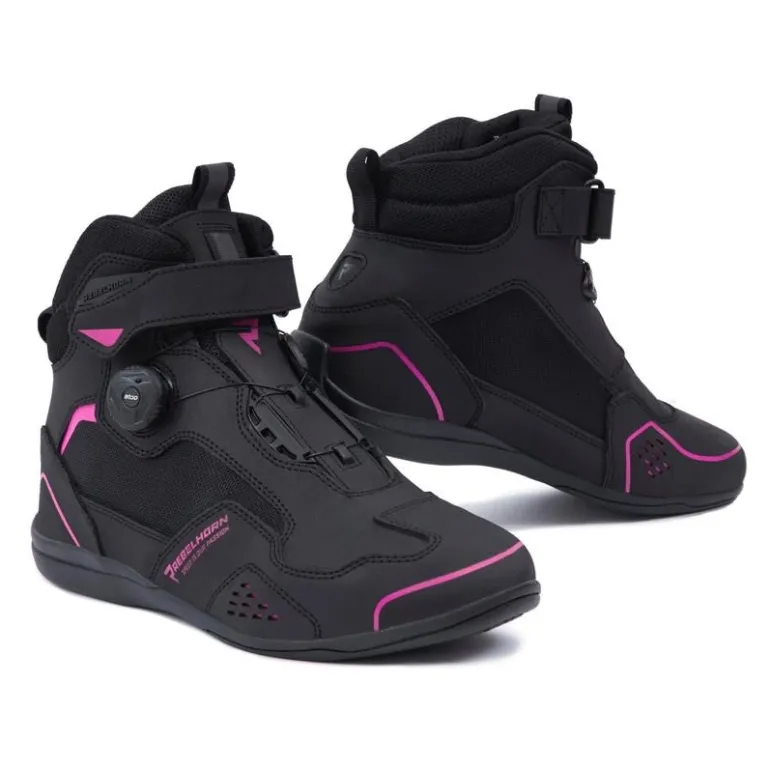 Buty krótkie damskie REBELHORN SPARK II LADY BLACK/PINK czarny różowy