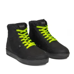 Buty krótkie OZONE TOWN BLACK/FLO YELLOW czarny żółty fluo