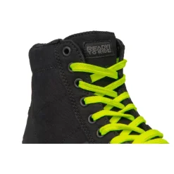Buty krótkie OZONE TOWN BLACK/FLO YELLOW czarny żółty fluo