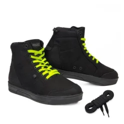 Buty krótkie OZONE TOWN BLACK/FLO YELLOW czarny żółty fluo