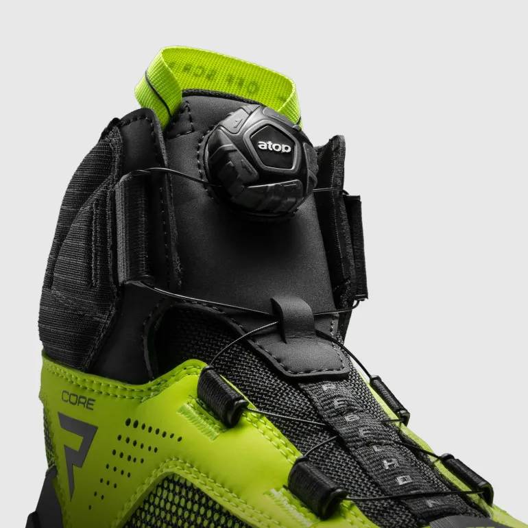 Buty krótkie REBELHORN CORE BLACK/FLUO YELLOW czarny żółty fluo