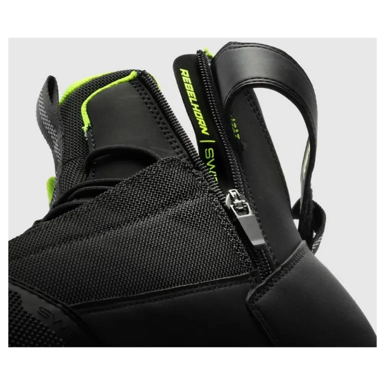 Buty krótkie REBELHORN SWIFT BLACK/FLUO YELLOW czarny żółty fluo