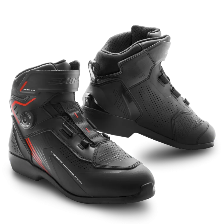 Buty krótkie SHIMA ENZO AIR BLACK/RED czarny czerwony