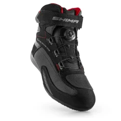 Buty motocyklowe krótkie miejskie Shima Exo Vented czarny-czerwony