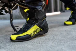 Buty motocyklowe krótkie Shima Edge Vent Men czarny-zółty fluo