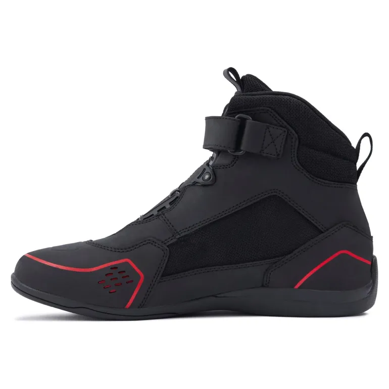 Buty motocyklowe Rebelhorn Spark II czarny-czerwony