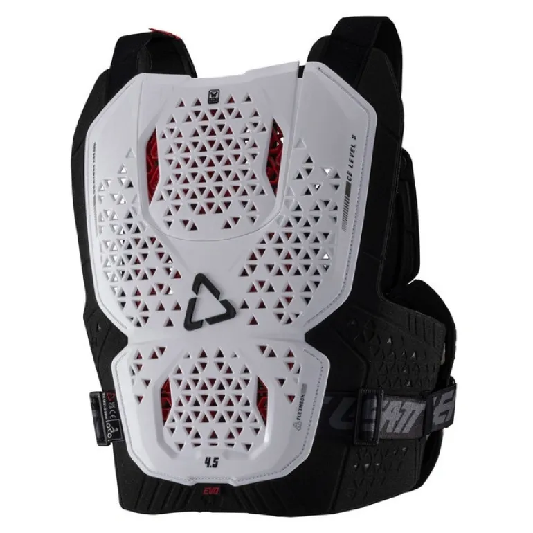 Buzer LEATT 4.5 EVO WHITE biały
