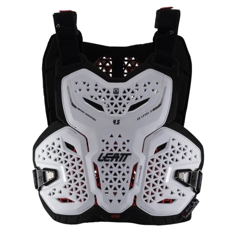 Buzer LEATT 4.5 EVO WHITE biały