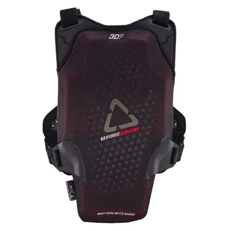 Buzer LEATT 4.5 HYBRID BLACK czarny