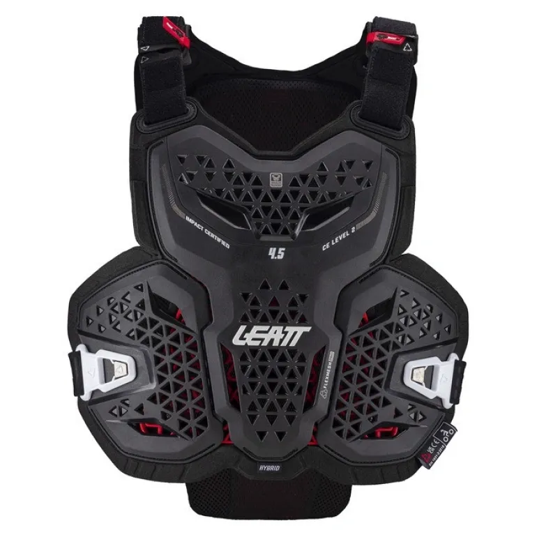 Buzer LEATT 4.5 HYBRID BLACK czarny