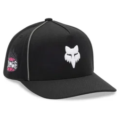 Czapka z daszkiem FOX SNAPBACK BLACK czarny