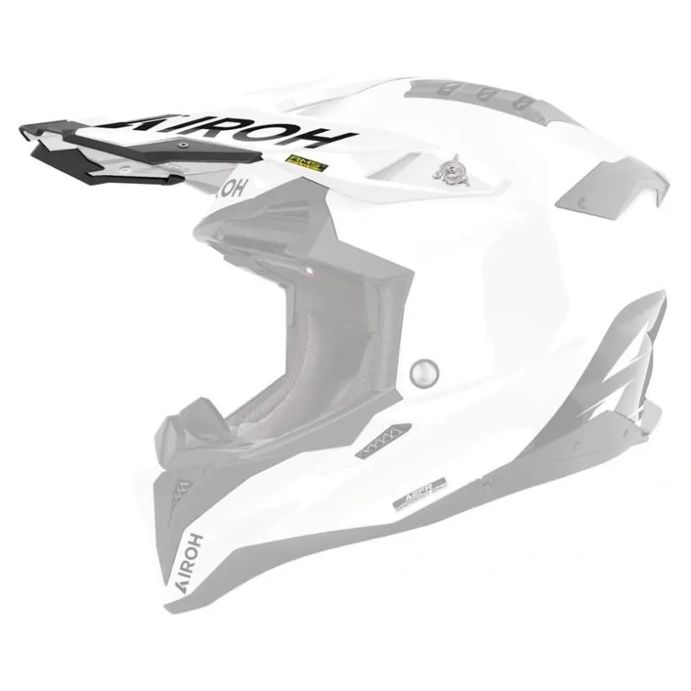 Daszek do kasku AIROH AVIATOR 3 COLOR WHITE GLOSS biały