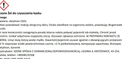 Żel do czyszczenia kasku XZONE GIGA TURBO GEL 250ml