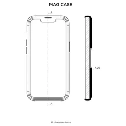 Etui na telefon QUAD LOCK MAG iPhone 15 Pro Max czarny