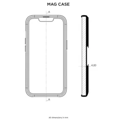 Etui na telefon QUAD LOCK MAG iPhone 15 czarny