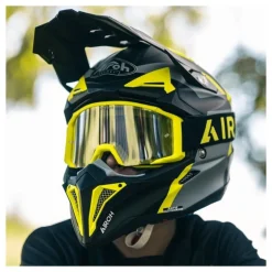Gogle motocyklowe AIROH BLAST XR1 DARK GREY MATT szary