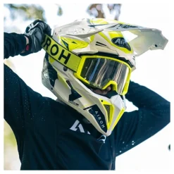 Gogle motocyklowe AIROH BLAST XR1 DARK GREY MATT szary