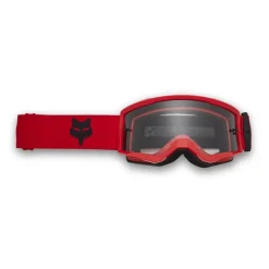 Gogle motocyklowe dziecięce FOX JUNIOR MAIN CORE FLUO RED czerwony fluo