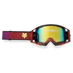 Gogle motocyklowe FOX AIRSPACE SPARK DRIP RUST bordowy