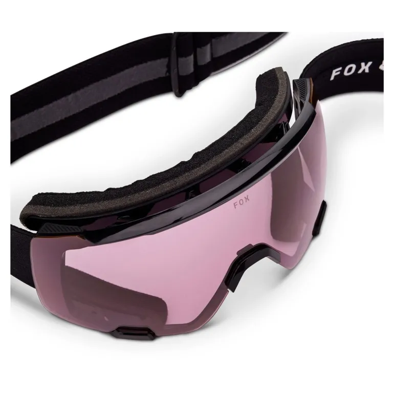 Gogle motocyklowe FOX PUREVUE BLACK/RED czarny czerwony
