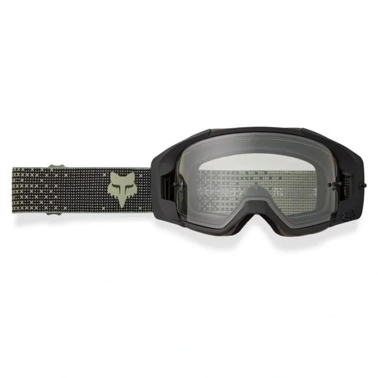 Gogle motocyklowe FOX VUE ENDURO ADOBE czarny zielony