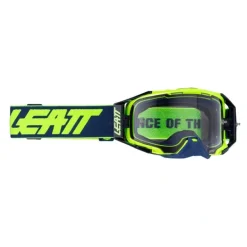 Gogle motocyklowe LEATT VELOCITY 6.5 CRYZTAL 75 VLT LIME PURPLE zielony