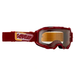 Gogle motocyklowe LEATT VELOCITY 4.5 83 VLT RUBY CLEAR czerwony