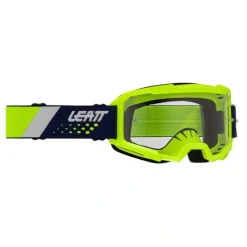 Gogle motocyklowe LEATT VIZION 2.5 90 VLT LIME CLEAR żółty fluo