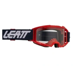 Gogle motocyklowe LEATT VIZION 3.5 90 VLT RED CLEAR czerwony