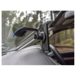 Głowica QUAD LOCK z ładowarką indukcyjną do auta/na biurko czarny